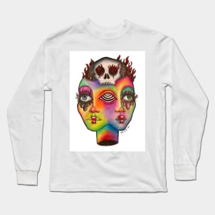 Transcendental Unraveling Long Sleeve T-Shirt